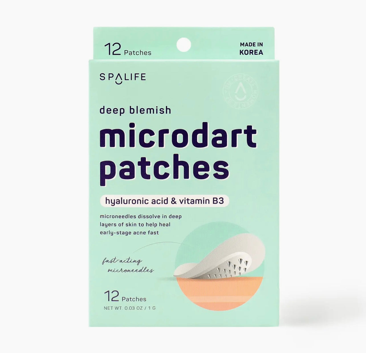 Spalife Deep Blemish Microdart Patches Hyaluroinc Acid & Vitamin B3