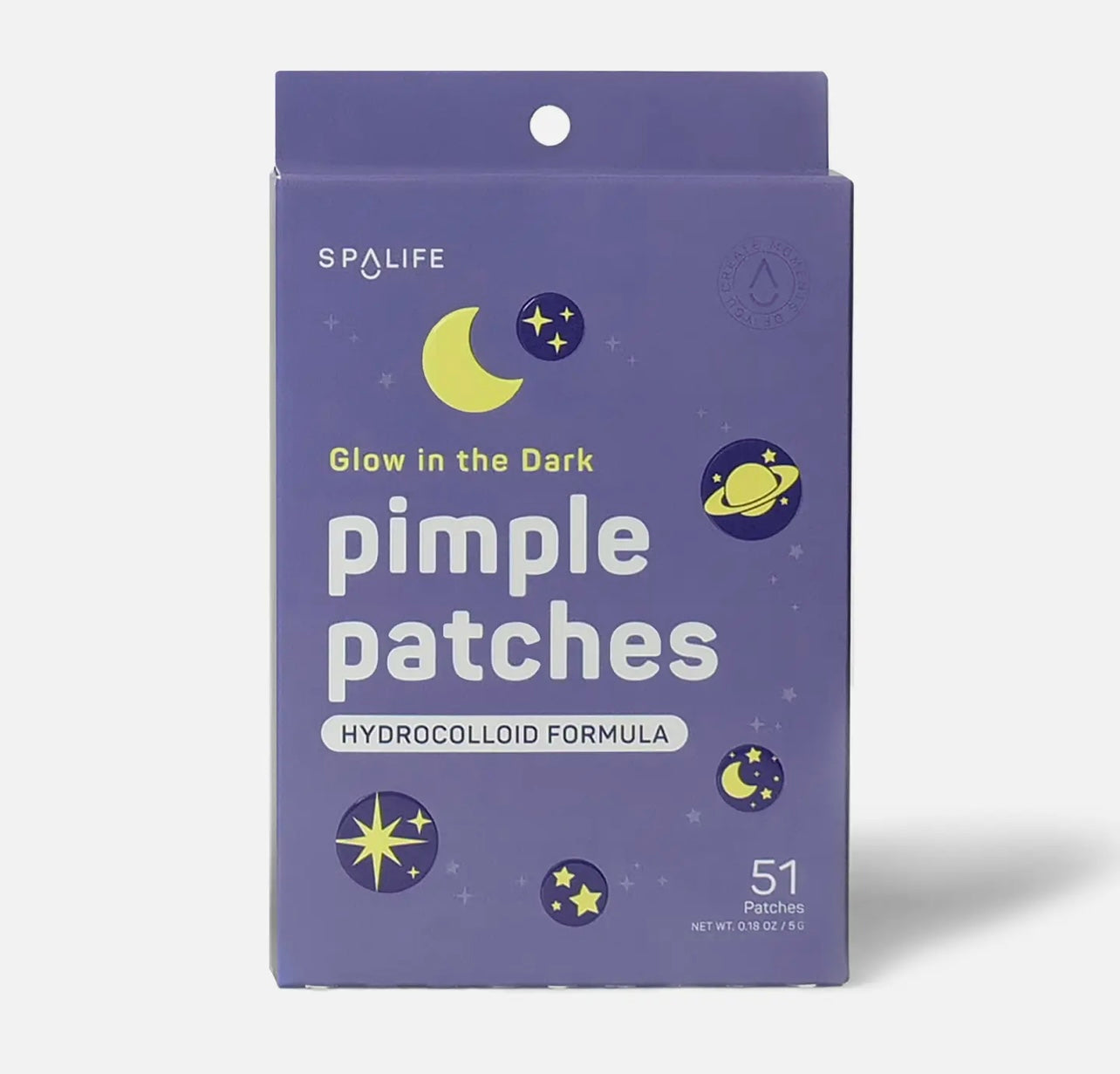 Spalife Glow in the Dark Hydrocolloid Pimple Patches