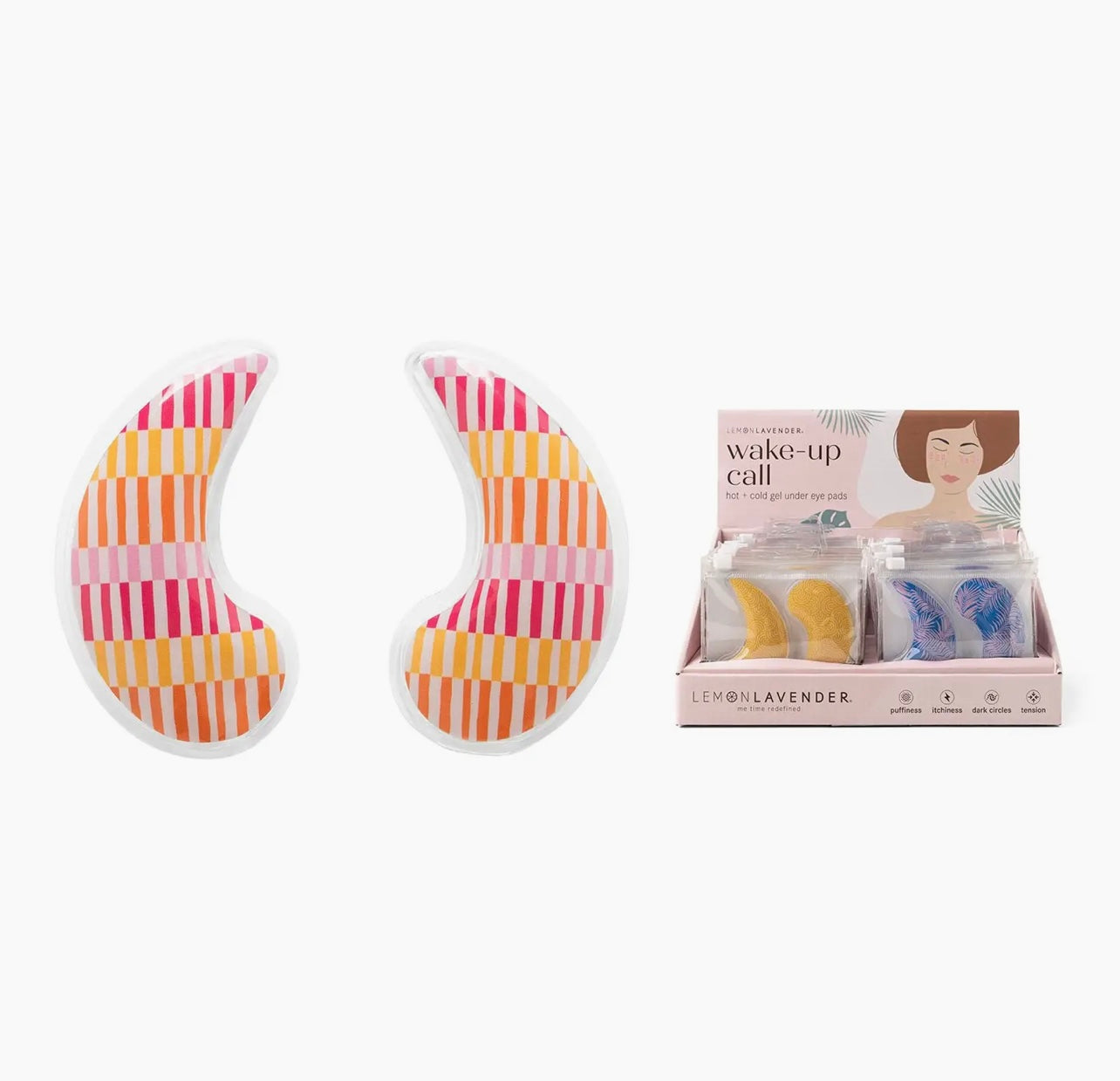 Lemon Lavender Reusable Under Eye Gel Pads